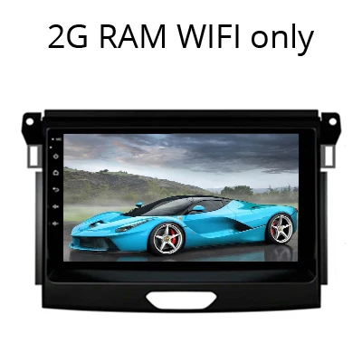 Ranger 2G Sinosmart Android 8.1 Car GPS Navigation Radio for Ford Ranger everest 2din 2.5D IPS/QLED Screen - Цвет: Ranger 2G