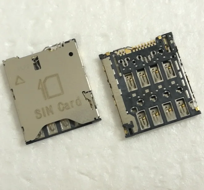 3 шт./лот разъем для считывания sim карт Alcatel Idol 2 mini S 6036y idol2 miniS|sim card reader socket|card slotsim slot