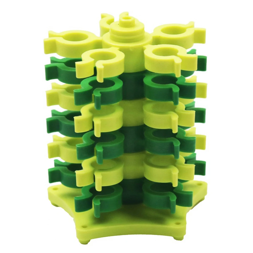 Yellow Green Шпульки с вышивкой, чехол для хранения шпульки с Башней, Стёганое одеяло, швейная машина, ST-A16 Шпульки, чехол для хранения с Башней, контейнер с держателем - Цвет: Yellow Green