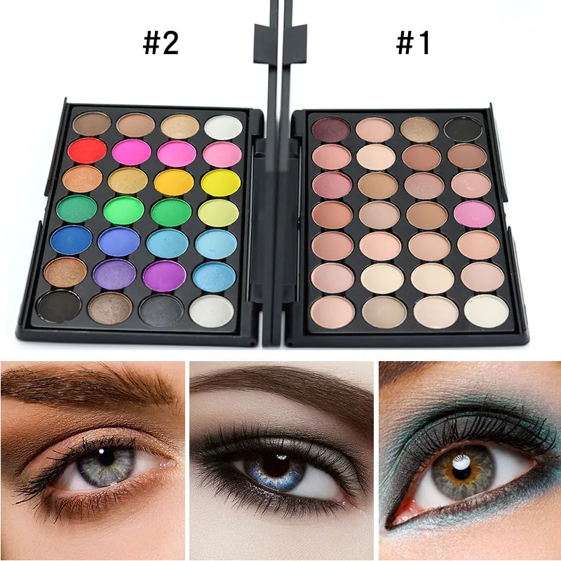 28 цветов Тени для век макияж матовый перламутровый Копченый цвет земли высоко