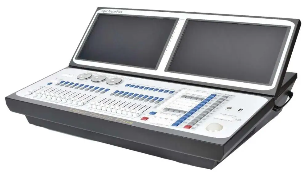 i7 dj console Tiger touch plus dmx dj контроллер I7 v11.0 версия titan программное обеспечение сценический светильник с подвижной головкой консоль с f светильник чехол - Цвет: i7 dj console