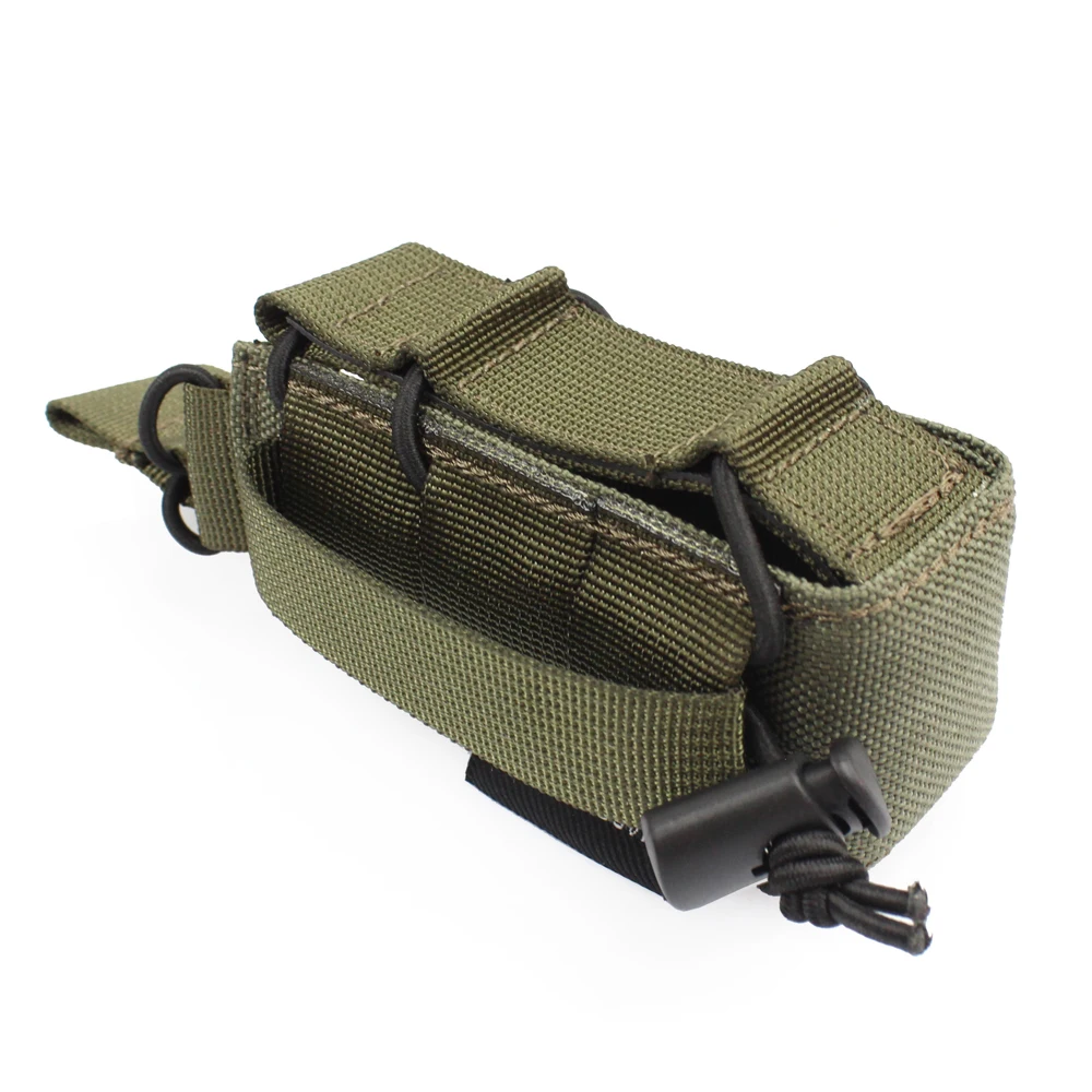 MOLLE с открытым верхом один пистолет Mag мешок журнал сумка для M1911 92F Glock фонарик/инструмент нож оболочка картридж кобура