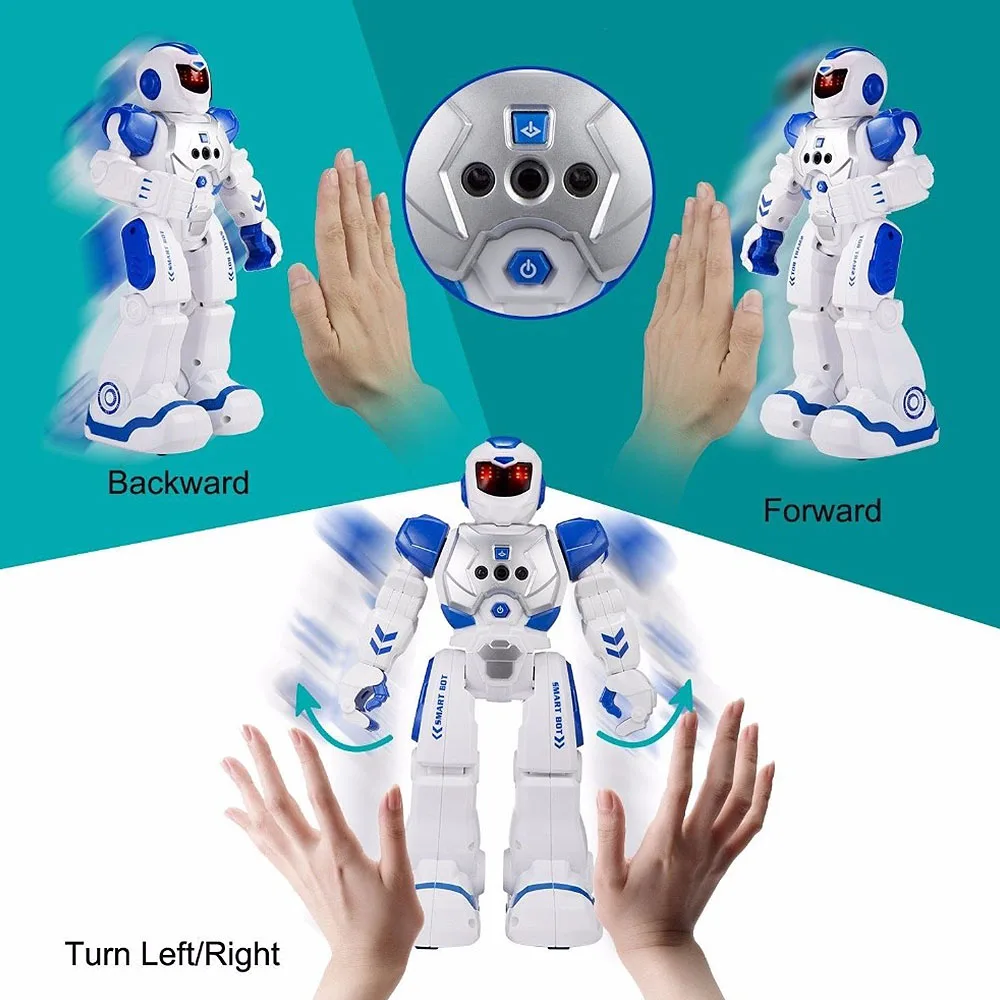 

Kids Remote Control Robots Children Educational Intelligent Walking Dancing Combat Defenders Robots Toys