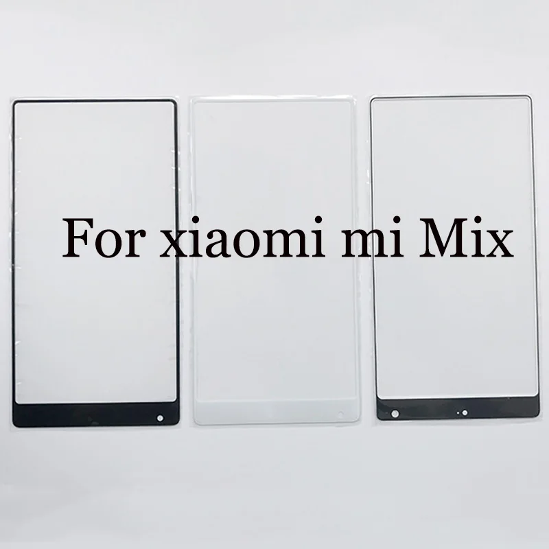 

2PCS A+Quality For xiaomi mi Mix TouchScreen Digitizer For xiaomi miMix Touch Screen Glass panel Without Flex Cable