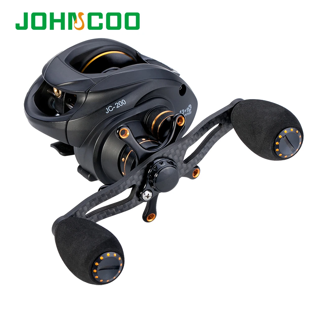 Катушка для заброса приманки JOHNCOO 13 + 1 шарикоподшипников ссветильник
