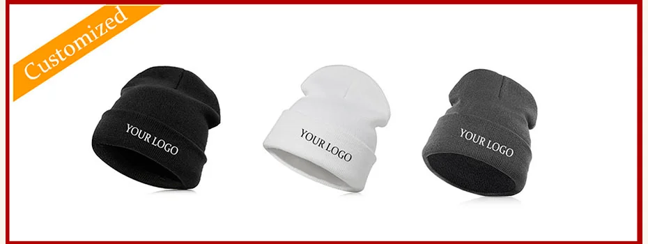 Beanie Hat Skullie Cap Slouchy Winter Embroidery Punk Cool Men Women Boy Girl Teens Street Dance- Alphabet H Name Abbreviation