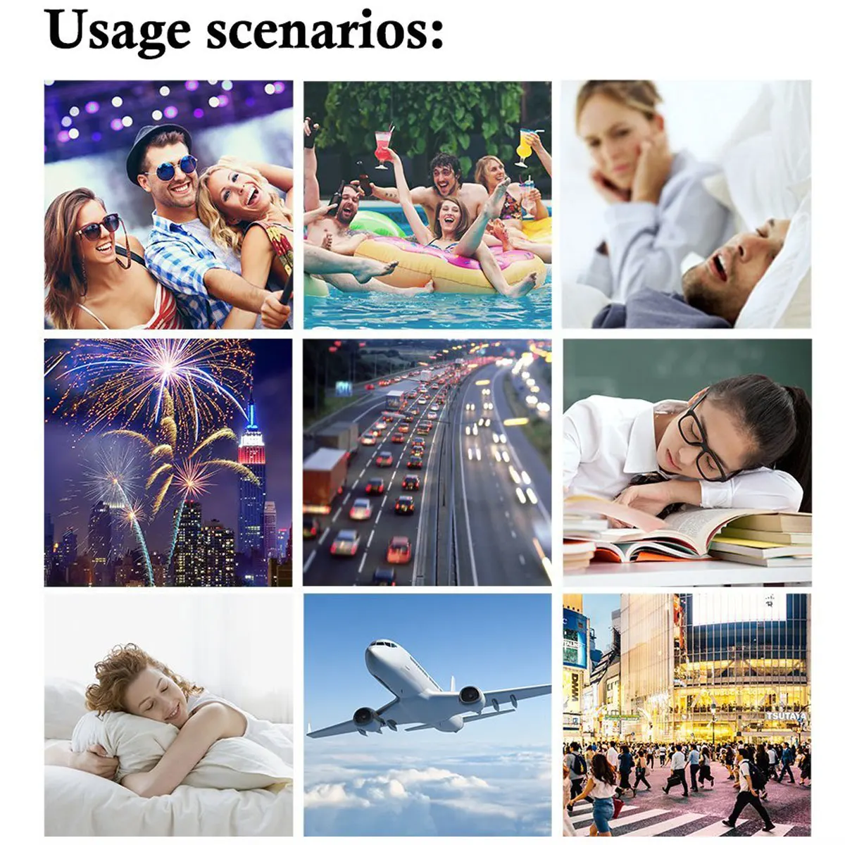 1 пара шумоподавляющие затычки для ушей |