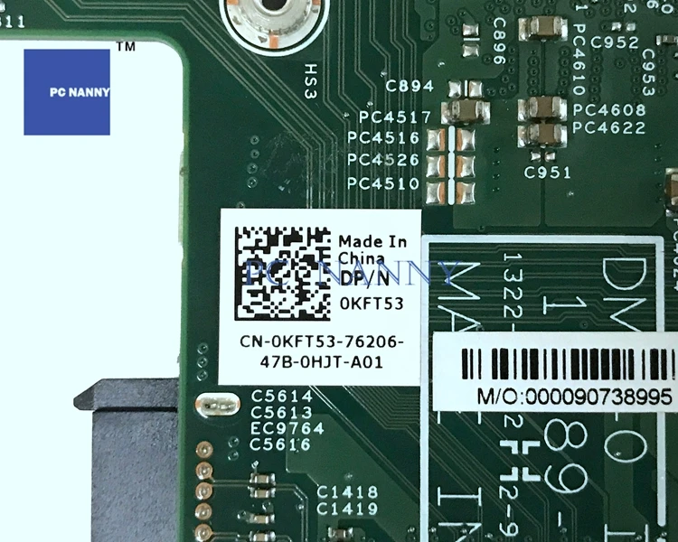 Материнская плата PCNANNY KFT53 0KFT53 для Dell Inspiron 14z 5423 материнская ноутбука|Материнские