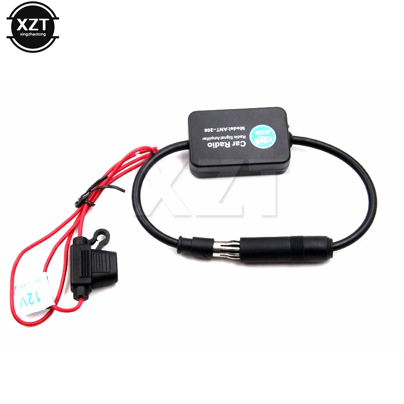 

Universal 12V Auto Car Radio FM Antenna Signal Amp Amplifier Booster Eliminate Noise For Car Boat FM AMPlifiter