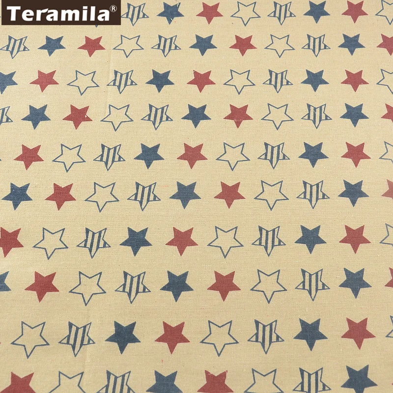 Вышивание Материал tissu скатерть Подушка сумка Цвет звезды печати teramila Текстиль