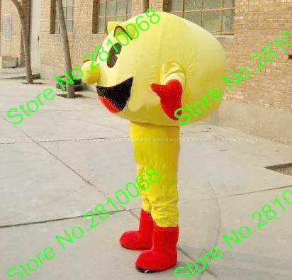 Make EVA материал Pac Man Pacman талисман костюм мультфильм одежда маскарад Вечерние на