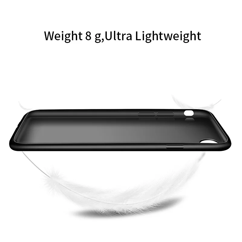 For iPhone 7 8 Case Silicone TPU X-level Full Protection Ultra Thin Matte Touch Phone Plus Cover |