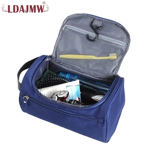LDAJMW водостойкая нейлоновая мужская сумка для макияжа, органайзер для путешествий, косметичка для женщин, несессер, косметичка для макияжа, сумка для туалетных принадлежностей