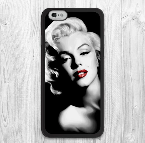 Черный белый сексуальные звезды защитная крышка чехол для iPhone 6 S|cases for the ipod