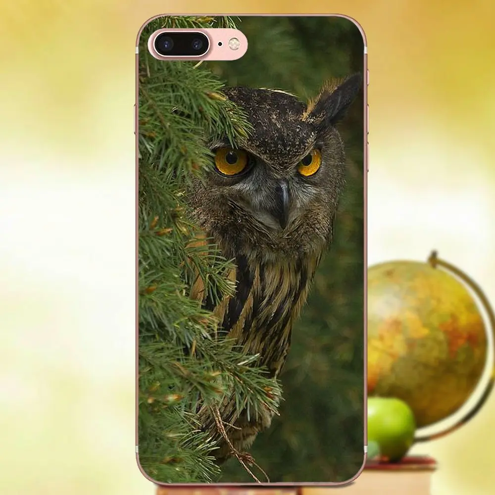 High Quality Owl On Mint TPU Hipster Case For Huawei Mate 7 8 9 10 P7 P8 P9 P10 P20 Lite Plus Pro GR5 P Smart 2017 | Мобильные