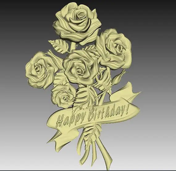 Модель 3d STL для фрезерного станка с ЧПУ гравировальный станок рельефный Artcam Aspire С
