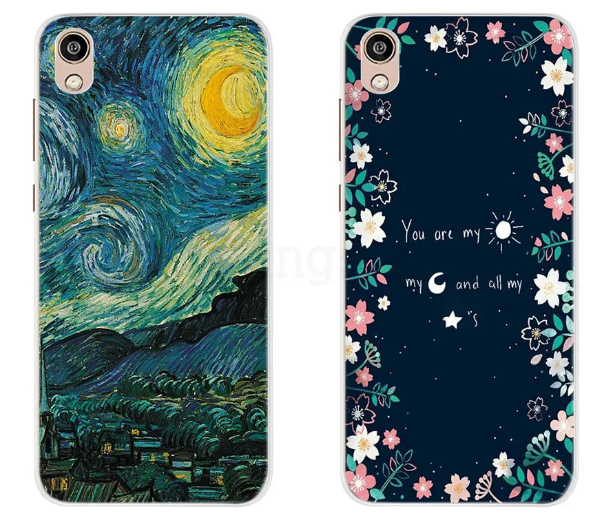 Для Fundas huawei P Smart Z чехол силиконовый 3D мягкий, симпатичный, из ТПУ с мультяшными цветами Прозрачный чехол для телефона для huawei P Smart Z STK-LX1