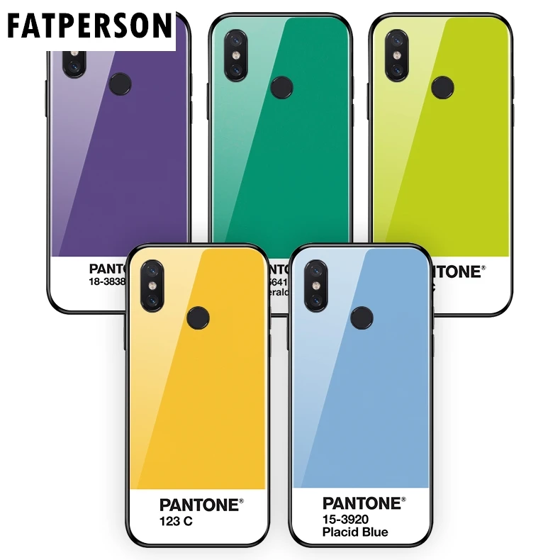 Новейший Пантон для Xiaomi5 5S 5Splus 6 6x8 8lite 8se MIX2 2s 3 цвет Закаленное стекло Redmi 5 7 5plus Note5