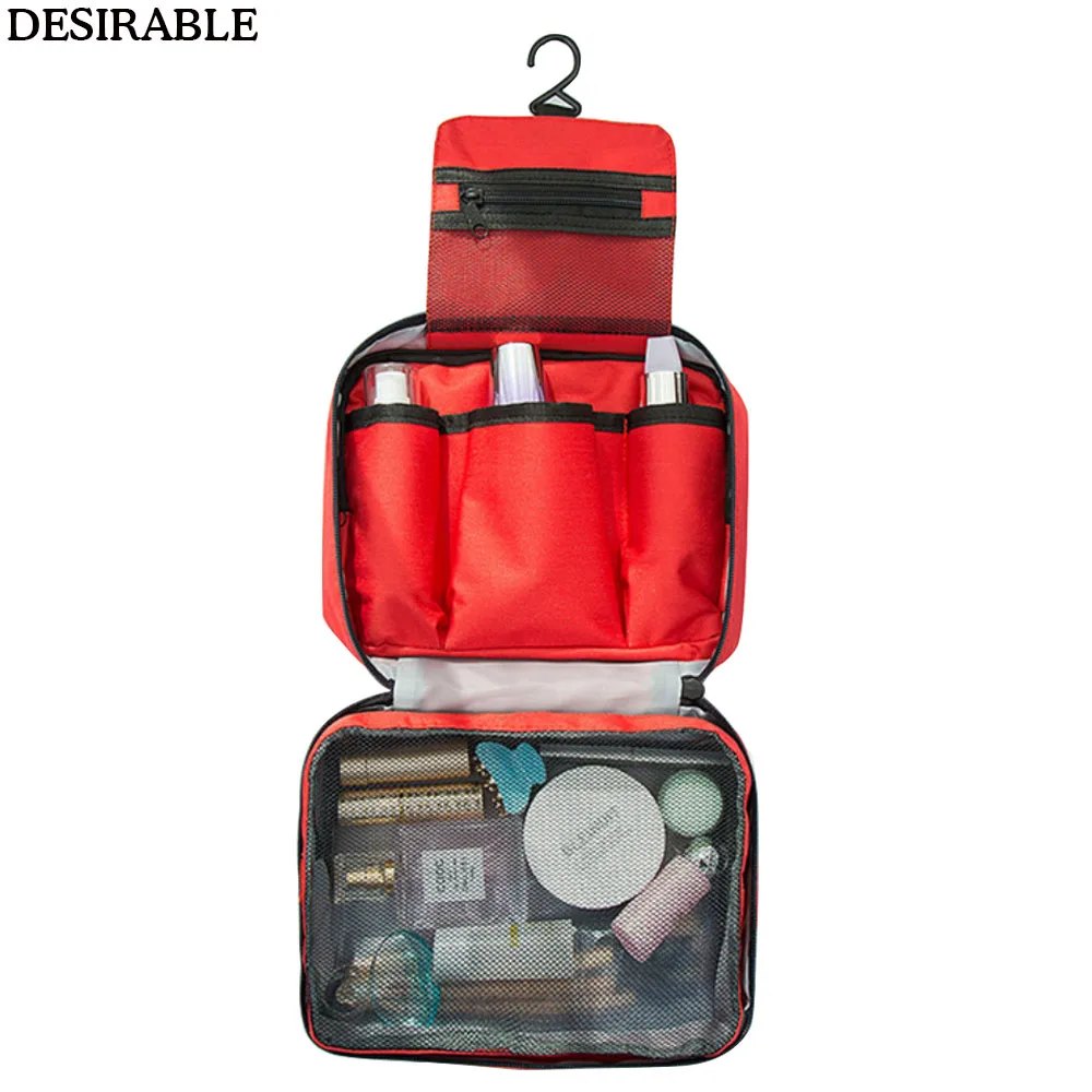 Новая Водонепроницаемая дорожная подвесная сумка для макияжа из ткани Оксфорд