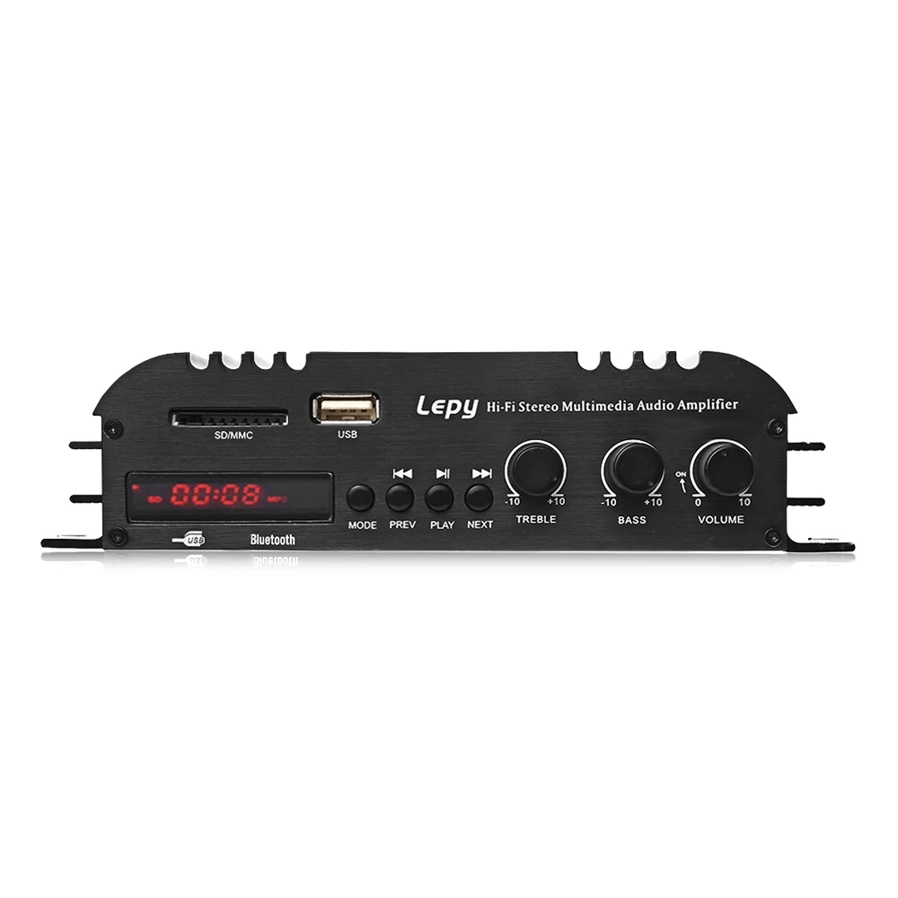 Lepy LP - 269S HiFi Digital Stereo Amplifier US/EU Plug 2-channel Powerful Sound Compatible With Car motorcycle Computer speaker |