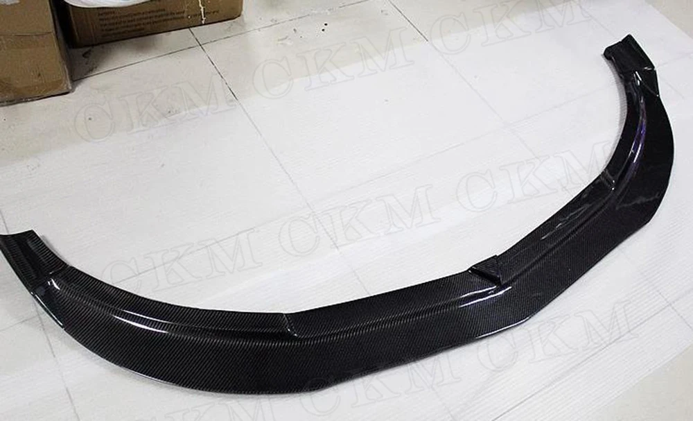 CLA класс углеродного волокна передний спойлер для Mercedes Benz W117 CLA200 CLA250 CLA45 AMG 2013 2016
