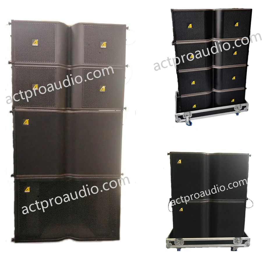 Профессиональная аудиосистема KR210 двойная 10 дюймовая двухсторонняя активная