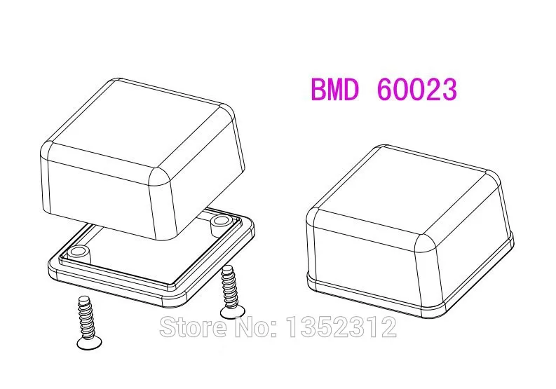 Пластиковая коробка для инструментов электронный корпус из АБС-пластика уличная