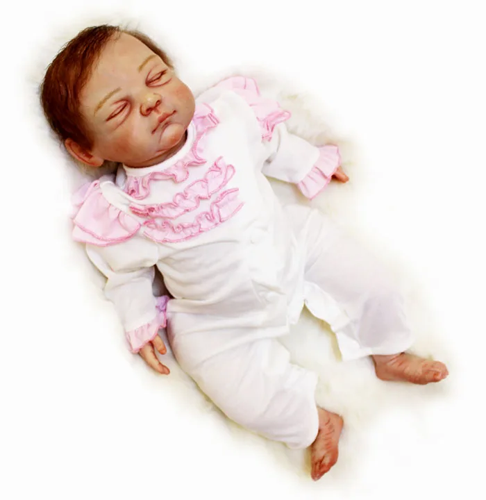 Кукла Спящая девочка кукла реборн из силикона Детская|toy dolls elephant|toy talktoy doll clothes |