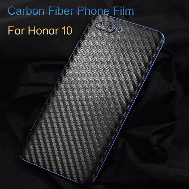 3D Carbon Fiber Back Protective Film Sticker for huawei Honor 10lite 20i 20pro Phone |