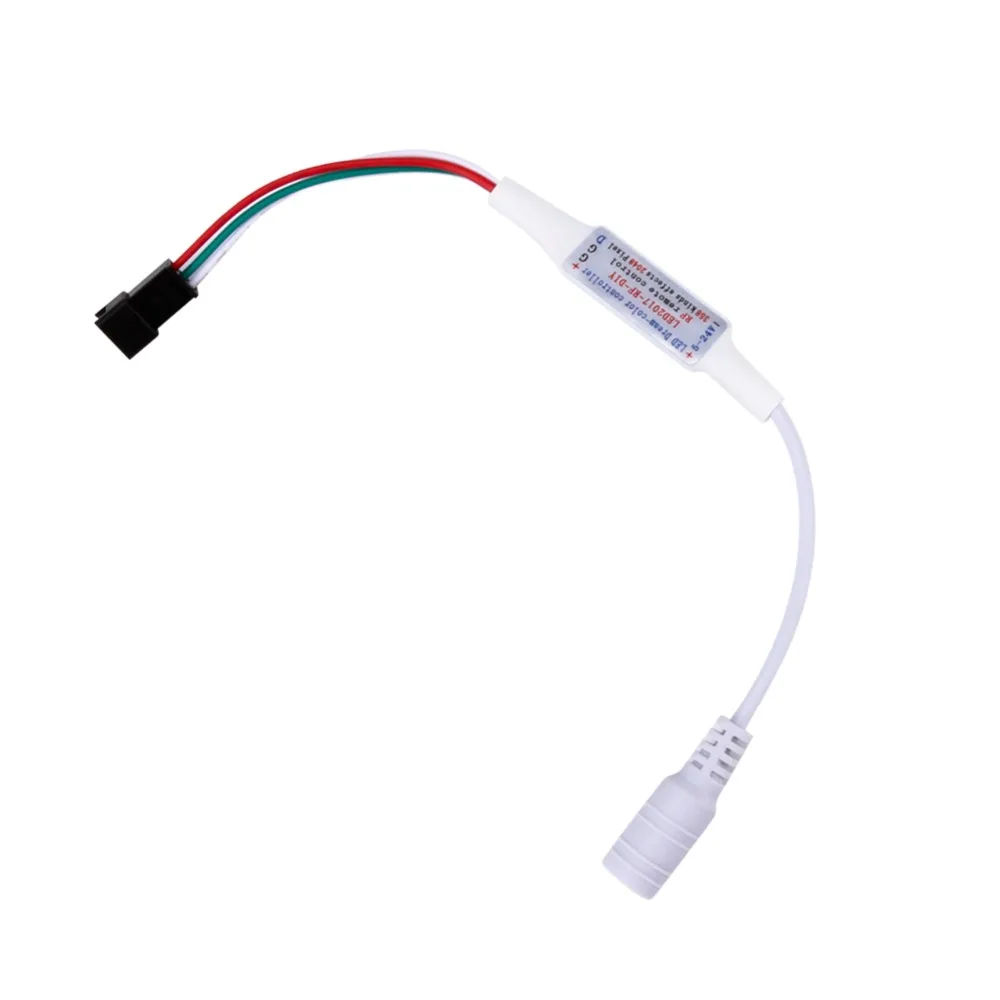 14 ключ DC 5 в 12 В RGB беспроводной пульт дистанционного мини RF Dream-color контроллер для WS2812B WS2811 светодиодные ленты