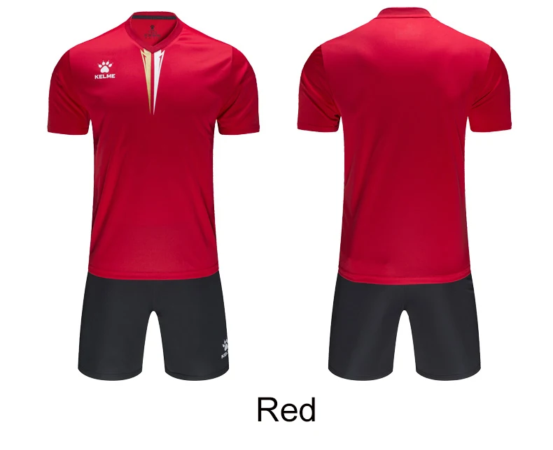 Kelme, новинка, Футбольная Футболка, набор, индивидуальные мужские Детские костюмы в том же стиле, форма, тренировочные костюмы, Джерси, 3891047