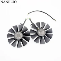 87mm cooler fan for asus gtx1060 1070 ti rx 470 570 580 graphics card t129215su pld09210s12hh 28mm cooling fans