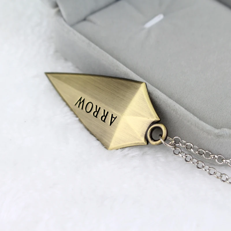 Ожерелье с кулоном в виде стрелы для мужчин и женщин подвеска со стрелой колье|arrow