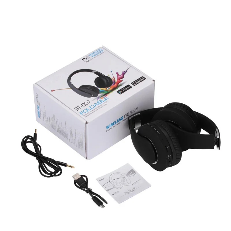 Взрыв гарнитура беспроводная bluetooth-гарнитура BT-007 карты + FM стерео вызова nfc