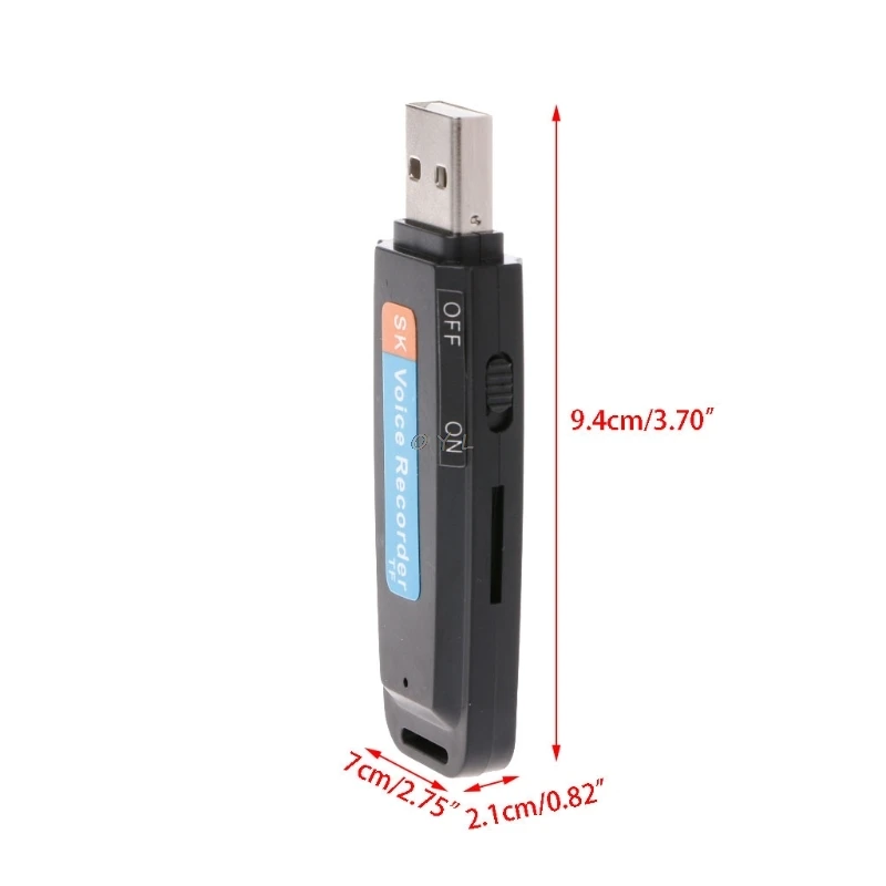 Мини цифровой аудио диктофон ручка 8 ГБ USB флэш-накопитель u-диск | Компьютеры и
