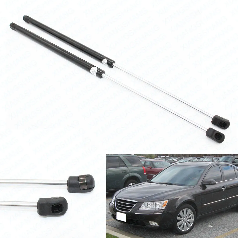 

2pcs Auto Hood Bonnet Gas Struts Lift Support Shock Gas Spring for Hyundai Sonata 2.0T Limited LX SE GLS Sedan 2006-2010 74 cm