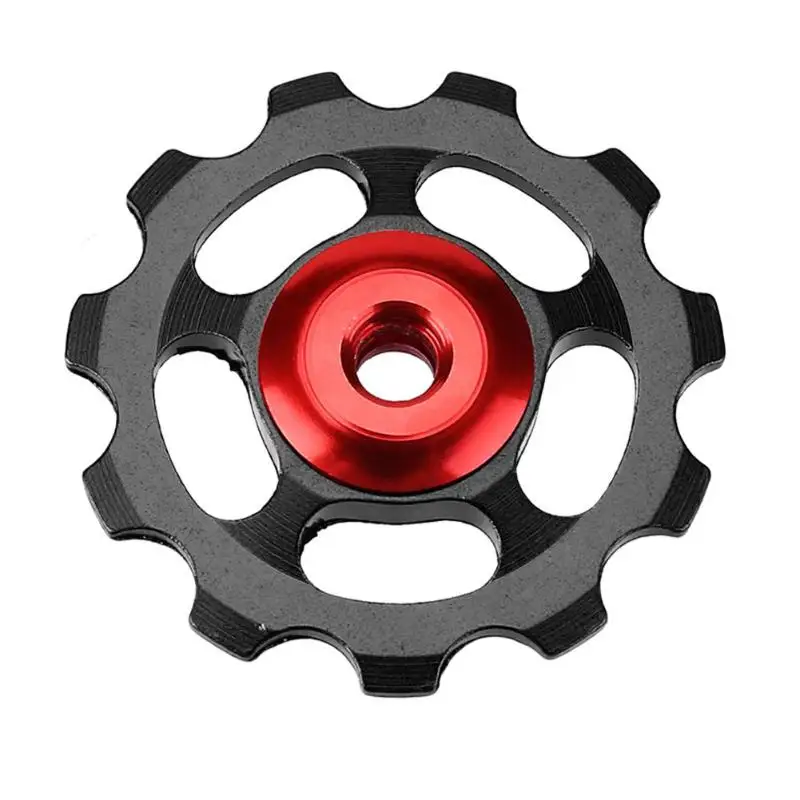 Алюминиевый сплав для улицы MTB велосипеда керамический подшипник Jockey 11T колеса заднего переключателя шкивы ЧПУ дорожный велосипед направляющий ролик часть велосипеда