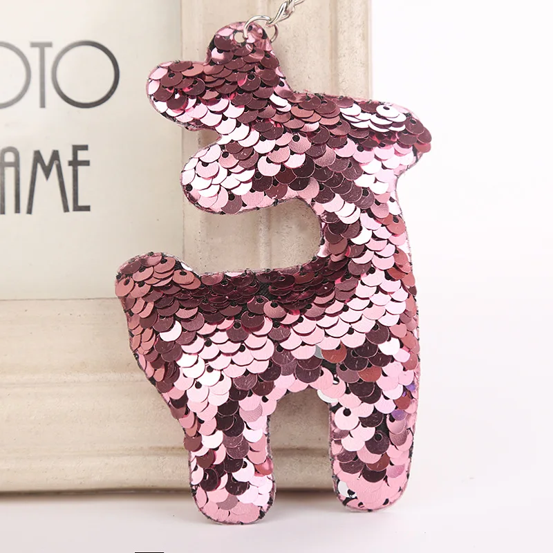 Брелок для ключей с блестками в виде дерева свиньи черепахи женский аксессуар