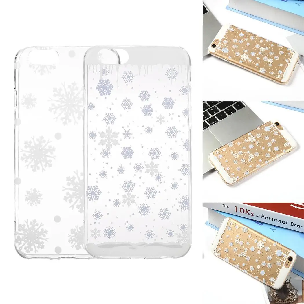 Новый защитный чехол из ТПУ для мобильного телефона Apple iPhone 6/6 S 6 P/6SP Рождество 7/8 |