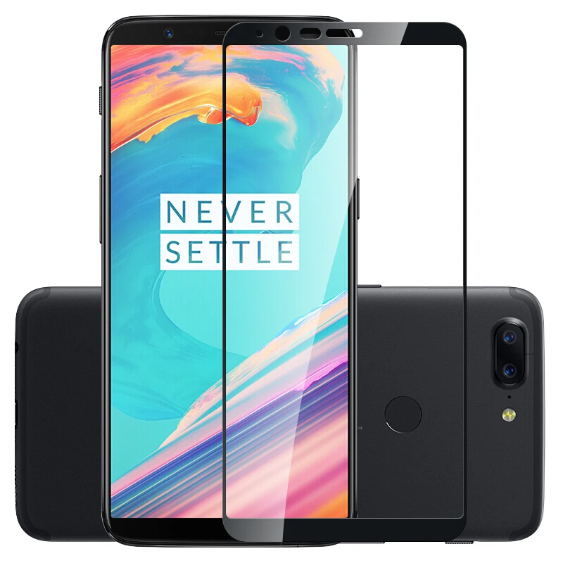 Magtim полное покрытие 9D Закаленное стекло протектор экрана для Oneplus 5 5T 6 защитная