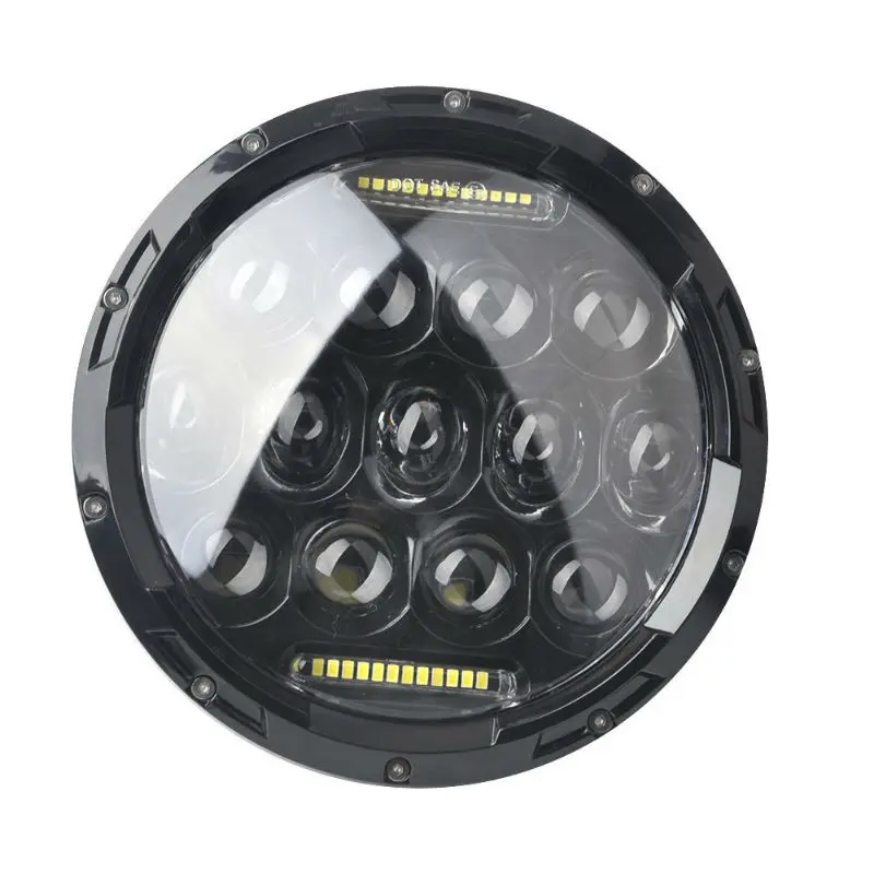 " 75 Вт светодиодный проектор фар Hi/Lo луч для Honda Shadow VT VT1100 VT750 VT600 VF750 Yamaha Road Star 1600 12-16 FLD
