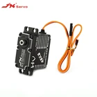 JX Servo BLS-HV7146MG 46 кг HV Высокая точность Сталь Шестерни полный ЧПУ Алюминиевый корпус Структура цифровой сервопривод Стандартный сервопривода