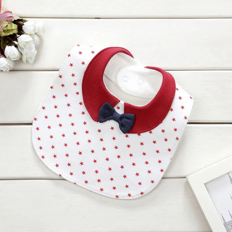 

New Baby Fashion Waterproof Bibs Cotton Burp Cloths For Boys For Girls Gentle Saliva Towels Infant Feeding Wear Newborn Bandana