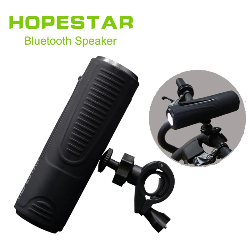 Hopestar P3 Bluetooth динамик беспроводной сабвуфер велосипед Xp4 водонепроницаемый стерео фонарик велосипедный динамик поддержка Tf Aux Fm с