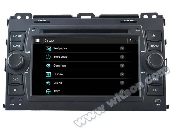 7 &quotемкостный сенсорный экран специальный автомобильный DVD для Toyota Land Cruiser Prado J120