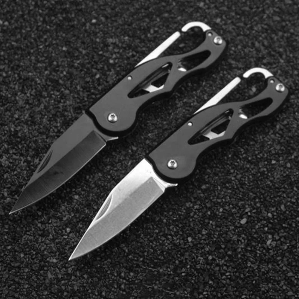 Mini Pocket Knife Folding Fold Key Ring Tactical Hunting Camping Rescue Keychain Peeler Outdoor Survival Tool Drop Ship | Инструменты