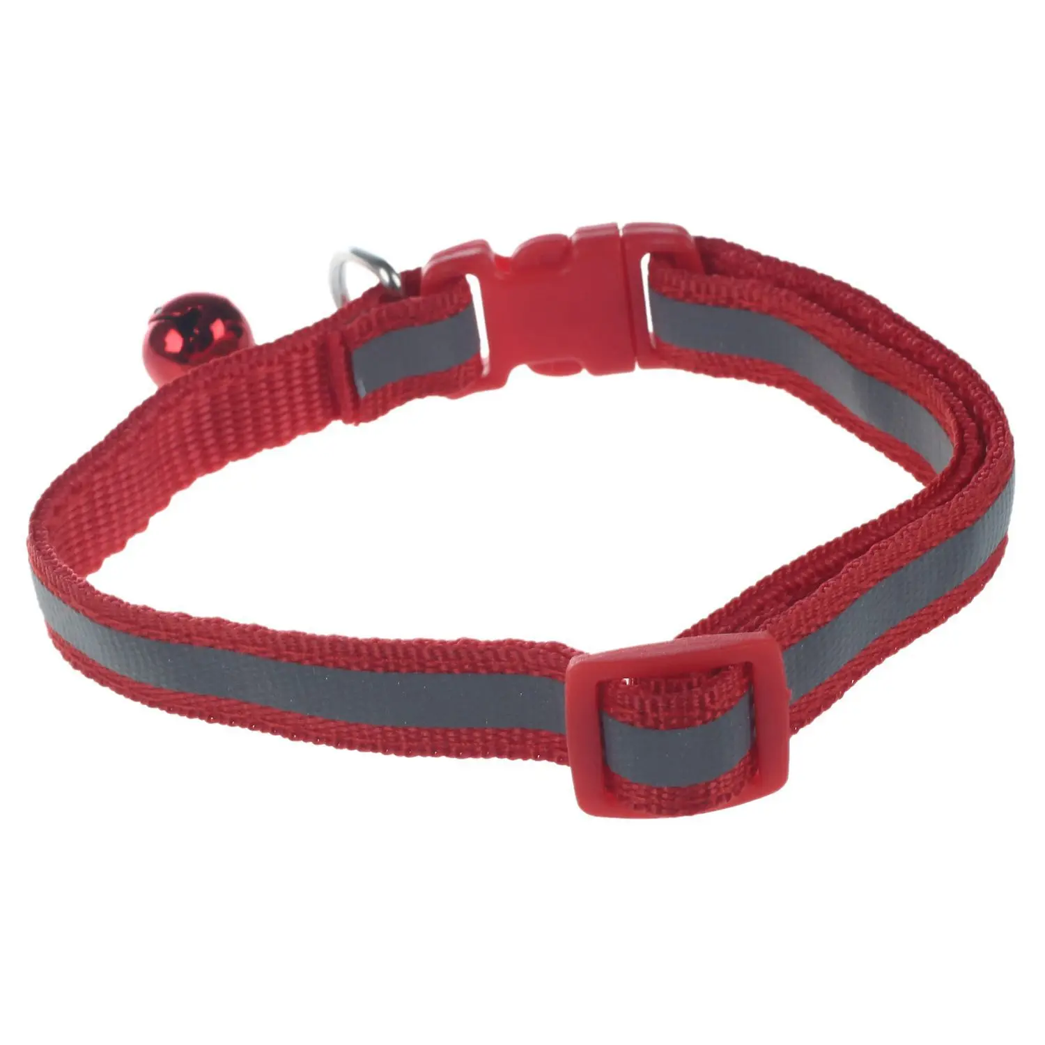 Adjustable Reflective Breakaway Pet Collar with Bell for Cat Dog 3 Pieces Colors | Дом и сад