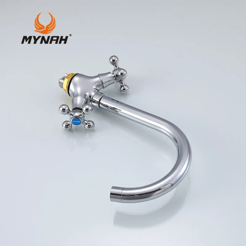 MYNAH Россия Бесплатная доставка Современный стиль кухонный кран раковина