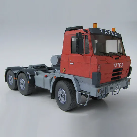 1:32 Taituo T815 6x6 NTH тяжелый грузовик Бумажная модель Военные Вентиляторы|Настольные