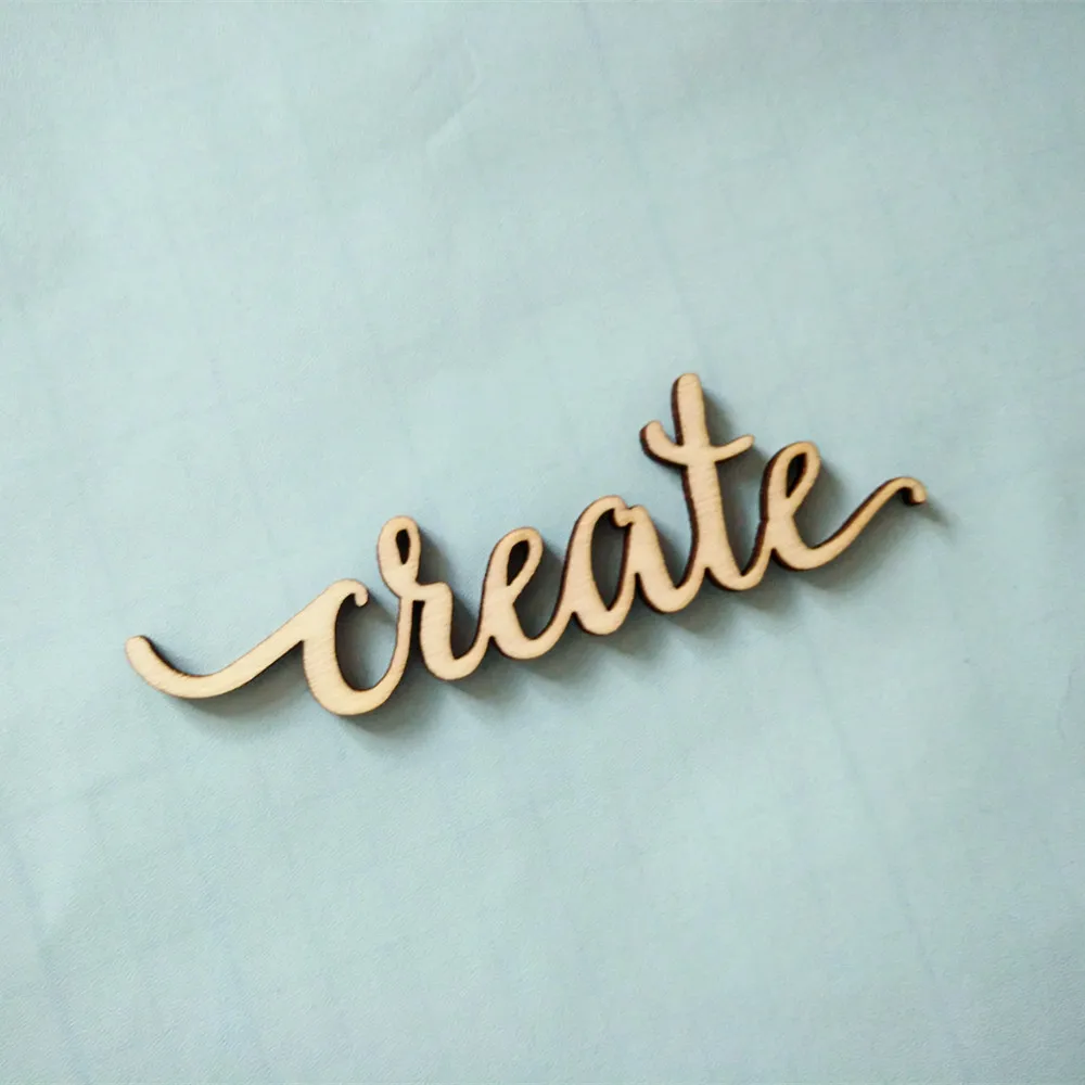 10 шт. деревянные вывески для творчества и письма|Украшения своими руками